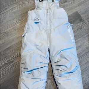 Kids Outdoor Overalls - Light Gray
